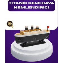 Najmaddin Titanik Gemi Tasarımlı LED Işıklı Hava Nemlendirici Buhar Efektli Oda Difüzörü Hep