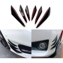 Tampon 6'LI  Ventil Parlak Siyah Ithal