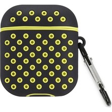 Najmaddin Airpods 2 (2.nesil) Spor Delikli Kılıf - Siyah-Sarı Mepa Tedarik Najmaddin