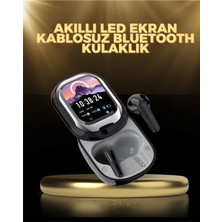 Kişiselleştirilebilir LED Ekranlı Bluetooth Kulaklık – Oyun & Müzik Modlu