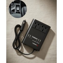 Najmaddin Oto Çakmaklık Invertörü Çok Amaçlı 150W Elektrik Dönüştürücü Teknodayım Naj