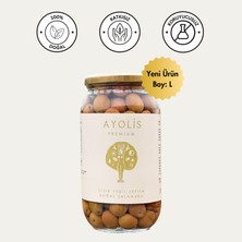 Ayolis Premium Gurme Çizik Yeşil Zeytin L 650 G