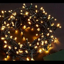 Epilons 10 M 100 Led Boncuk Lamba Gün Işığı Siyah Kablo MZ-18-4