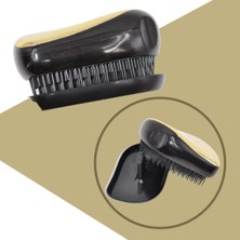 Zenvia Nissha Teezer Elektriklenmeyi Önleyen Anti Statik Saç Düzleştirici Kapaklı Gold Saç Fırçası