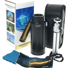 Najmaddin 50X50 Panda Metal Gövde Tek Gözle Büyük Mercek Korsan Dürbün Dsyh Najmaddin Ynt