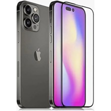 Najmaddin Iphone 14 Pro Max Uyumlu 9d Tam Kaplayan Parmak Izi Bırakmayan Ekran Koruyucu Film Tedari