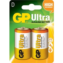Toptan Bulurum Gp Ultra Alkalin D Büyük Boy Pil 2li