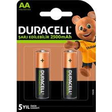 Toptan Bulurum 1.2V 2500 Mah Aa Şarjlı Kalem Pil 2li