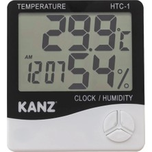 Najmaddin Kanz Dijital Nem ve Sıcaklık Ölçer Higrometre Sepeti Najmaddin