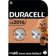 Toptan Bulurum CR2016 3V Lityum Pil 2'li Paket