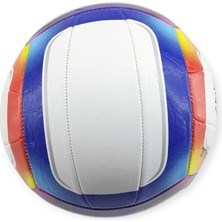 Najmaddin Voleybol Topu Desenli 280 gr - VB-810-BEYAZ Sepeti Najmaddin
