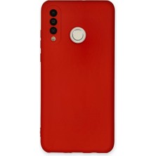 P30 Lite Kılıf Nano Içi Kadife - Kırmızı