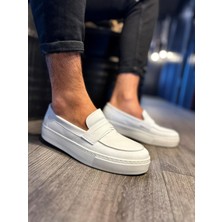 Bigelal Günlük Klasik Ayakkabı Beyaz