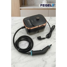 Fegel FG-B2 4 Bar 8 Aksesuarlı Kimyasalsız Çok Fonksiyonlu Basınçlı Buharlı Temizleyici