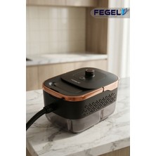 Fegel FG-B2 Buharlı Temizleyici | Yüksek Basınçlı Buhar Gücü ile Zorlu Kir ve Yağ Sökücü, Kimyasalsız Temizlik Cihazı