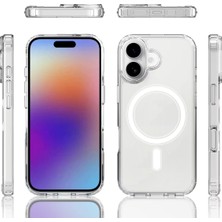 iPhone 17 Uyumlu Şeffaf Magsafe Kılıf Mtl Safe