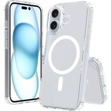 IPHONE 16 Plus Şeffaf Magsafe Kılıf Mtl Safe