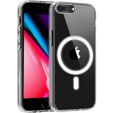 IPHONE 7 Plus Şeffaf Magsafe Kılıf Mtl Safe