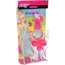 Uravas Store 02260 Anlily Makyaj Masalı Bebek / Kartela / +3 Yaş