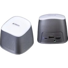 A4 Tech BTS-03 BT Şarj Edilebilir PowerBank Ses Bombası Beyaz Speaker