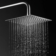 FAWER Tepe Duş Başlığı Kare 25x25 Paslanmaz Çelik