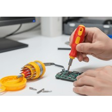 Uravas Store 31 Parça Saatçi Telefoncu Onarım Tornida Seti Hassas Tornida Seti