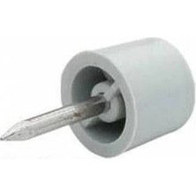 Uravas Store Plastik Raf Pimi Çivili (100 Adet) Beyaz