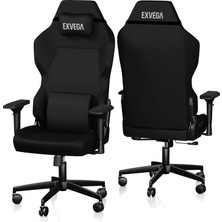 Exvega Andromeda Premium Kumaş Oyuncu Koltuğu Siyah