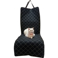 Markaflex 1 Adet Araba Oto Araç Koltuk Kılıfı Örtüsü Sıvı Su Geçirmez Evcil Hayvan Kedi Köpek Ön Koltuk Örtü