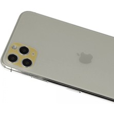 Uravas Store Iphone 11 Rainbow Kamera Lens Koruma Cam - Gold