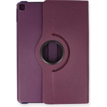 Uravas Store Ipad 13 (2024) Kılıf 360 Tablet Deri Kılıf - Mürdüm