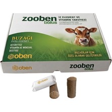 Zooben Buzağı Bolus 40 gr x 12 adet Bolus buzağı takviyesi gıda