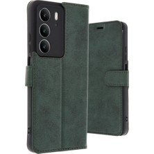 Uravas Store C75 4g S Kapaklı Kılıf - Koyu Yeşil