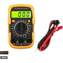 Uravas Store Avometre Buzzerli Dijital Elektrik Ölçüm Aleti Multimetre