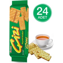 Ülker Çizi Kraker 70gr 24 Adet Yerli Üretim Lezzetli Atıştırmalık ve Pratik Seçenek