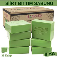 Hanzade Bitkisel Doğal El Yapımı Yeşil Siirt Bıttım Sabunu 5 Kg