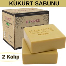 Hanzade Bitkisel Doğal El Yapımı Hatay Kükürtlü Sabun Kükürt Sabunu 2 Adet