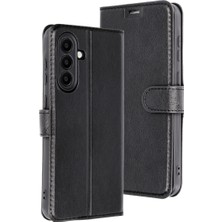 Galaxy A26 Kılıf S Kapaklı Kılıf - Siyah