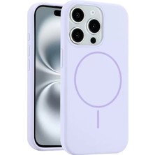 Iphone 14 Kılıf Jully Magsafe Kapak - Lila