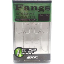 BKK Sting-32 MT Üçlü Olta kancası 4 no 7 Pcs