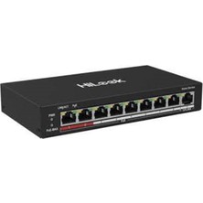Hılook NS-0109P-60(B) 8 Port 10-100 8 Port PoE 60W +1 Port Megabit Uplink Poe Switch