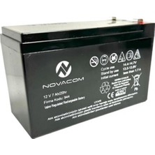 Nova 12V 7A Bakımsız Kuru Akü 2kg Ups Uyumlu
