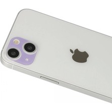 Iphone 13 Rainbow Kamera Lens Koruma Cam - Mor