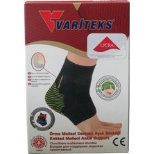 Variteks   456 Örme Malleol Destekli Ayak Bilekliği S Silikon Destekli Konforlu Kullanım