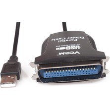 Vcom CU806-1.2 Usb To Paralel 1.2MT Dönüştürücü Kablo