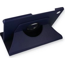 Galaxy X200 Tab A8 10.5 Kılıf 360 Tablet Deri Kılıf - Lacivert