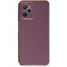 C35 Kılıf Volet Silikon - Mor