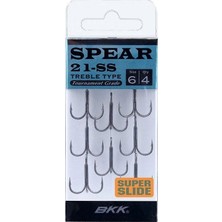 Extreme Outdoor BKK Spear-21 SS Üçlü Olta kancası  no 4 7 Pcs