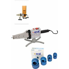 Eral Ppprc Köşe Kaynak Makinasi 1500 Watt Ekonomi Seri Pafta Takımı (20-25-32-40 mm ) Karton Kutu