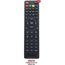Hometech 1000-1050 HD Uydu Alıcısı kumandası